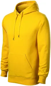 Herren Sweatshirt mit Kapuze ohne Reißverschluss, gelb #803826