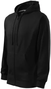 Herren Sweatshirt mit Kapuze, schwarz