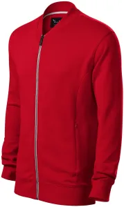 Herren Sweatshirt mit versteckten Taschen, formula red #801913