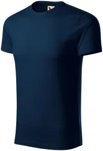 Herren T-Shirt aus Bio-Baumwolle, dunkelblau #804564