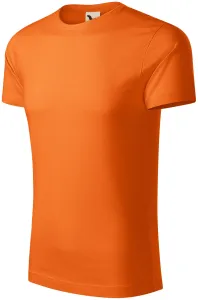 Herren T-Shirt aus Bio-Baumwolle, orange, M