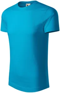 Herren T-Shirt aus Bio-Baumwolle, türkis, XL