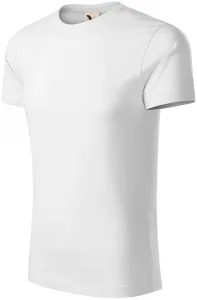 Herren T-Shirt aus Bio-Baumwolle, weiß, XL