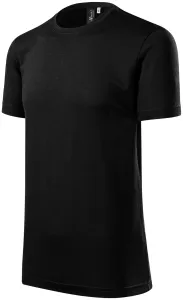 Herren T-Shirt aus Merinowolle, schwarz #804455
