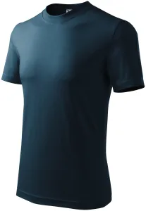 Klassisches T-Shirt, dunkelblau, M