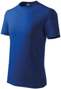 Klassisches T-Shirt für Kinder, königsblau