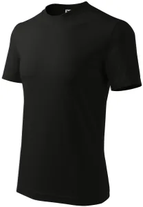 Klassisches T-Shirt, schwarz, 4XL