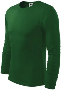 Langärmliges T-Shirt für Männer, Flaschengrün #794980