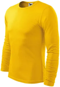 Langärmliges T-Shirt für Männer, gelb, S
