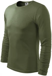 Langärmliges T-Shirt für Männer, khaki, L