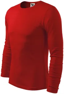 Langärmliges T-Shirt für Männer, rot, 2XL