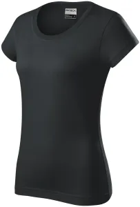 Langlebiges Damen T-Shirt, Ebenholz Grau, L