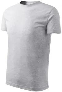Leichtes Kinder T-Shirt, hellgrauer Marmor, 122cm / 6Jahre