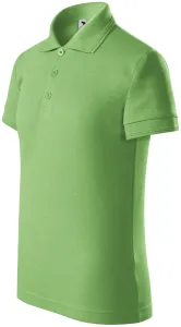 Polo-Shirt für Kinder, erbsengrün #800746