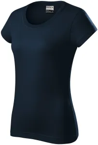 Robustes Damen T-Shirt dicker, dunkelblau, 3XL