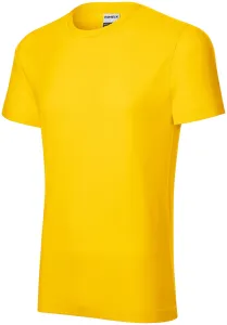 Robustes Herren T-Shirt schwerer, gelb #803052