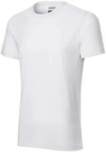 Robustes Herren T-Shirt schwerer, weiß, 4XL
