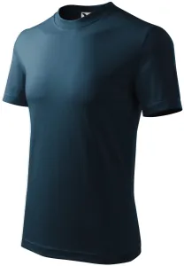Schweres T-Shirt, dunkelblau