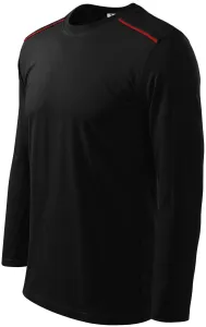 Shirt mit langen Ärmeln, schwarz, XL