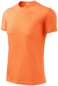 Sport-T-Shirt für Kinder, Neon Mandarine #800974