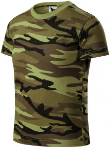 T-Shirt der Camouflage-Kinder, Tarnung grün #801109