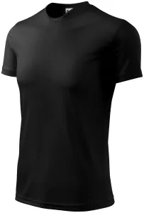 T-Shirt mit asymmetrischem Ausschnitt, schwarz #796617