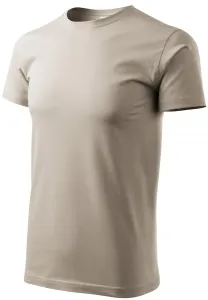 T-Shirt mit höherem Gewicht Unisex, eisgrau
