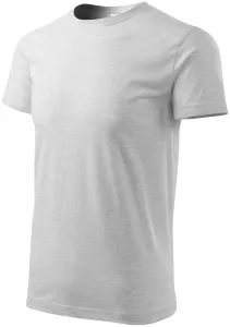 T-Shirt mit höherem Gewicht Unisex, hellgrauer Marmor #795588