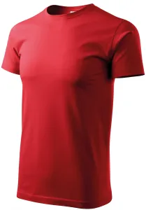 T-Shirt mit höherem Gewicht Unisex, rot, S
