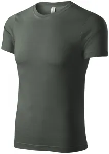 T-Shirt mit kurzen Ärmeln, dunkler Schiefer, XS