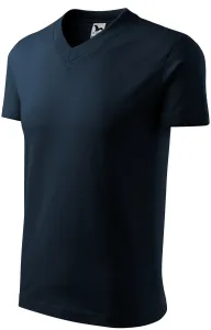 T-Shirt mit kurzen Ärmeln, mittleres Gewicht, dunkelblau
