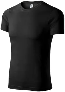 T-Shirt mit kurzen Ärmeln, schwarz, 3XL
