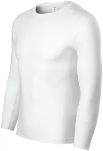 T-Shirt mit langen Ärmeln, geringes Gewicht, weiß
