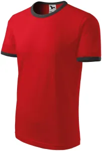 Unisex kontrast T-Shirt, rot #796812