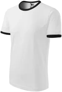 Unisex kontrast T-Shirt, weiß #796776