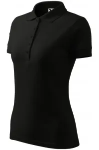 Damen elegantes Poloshirt, schwarz #268441