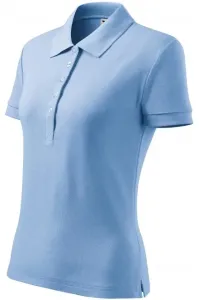 Damen Poloshirt, Himmelblau #268296