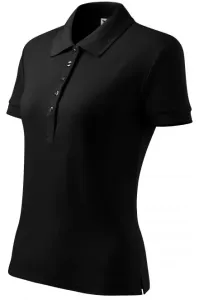 Damen Poloshirt, schwarz #268263