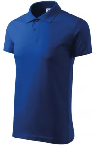 Einfaches Herren Poloshirt, königsblau #268216