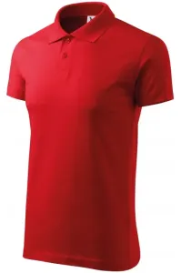 Einfaches Herren Poloshirt, rot #268178