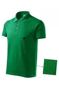 Elegantes Poloshirt für Herren, Grasgrün #268039