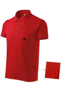 Elegantes Poloshirt für Herren, rot #268027
