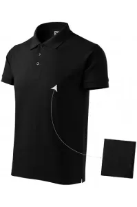 Elegantes Poloshirt für Herren, schwarz #268015