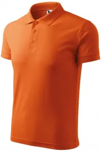 Loses Poloshirt der Männer, orange #267875