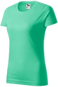 Damen einfaches T-Shirt, Minze #265930