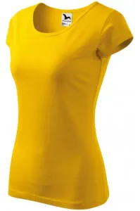 Damen T-Shirt mit sehr kurzen Ärmeln, gelb #266727