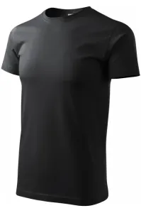 Das einfache T-Shirt der Männer, Ebenholz Grau #265598