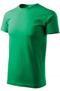 Das einfache T-Shirt der Männer, Grasgrün #265416