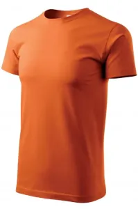 Das einfache T-Shirt der Männer, orange #265392
