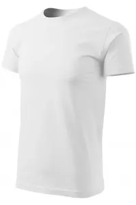 Das einfache T-Shirt der Männer, weiß #265350